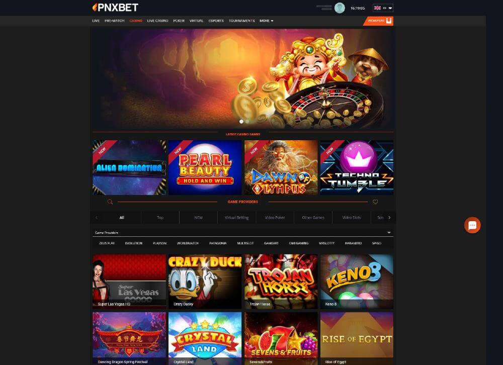 Pnxbet Casino