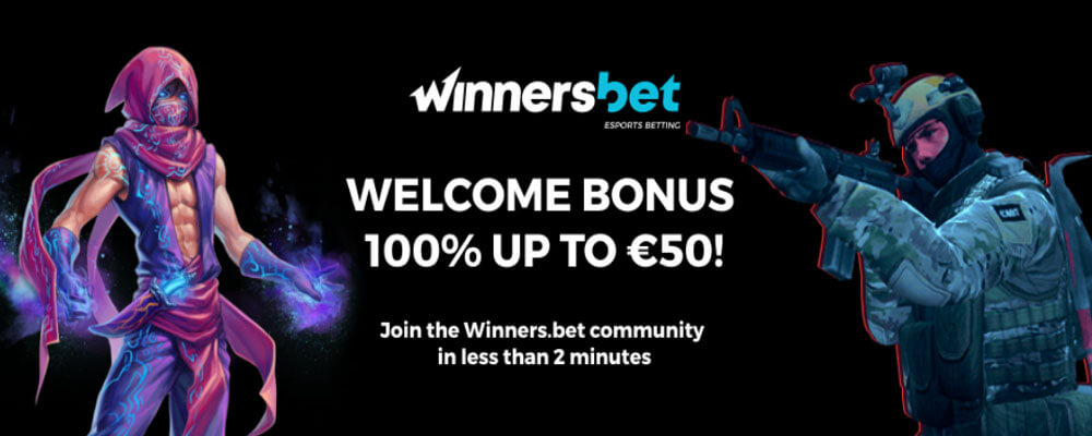 Winners.bet Welcome Bonus