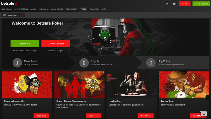 Betsafe Poker