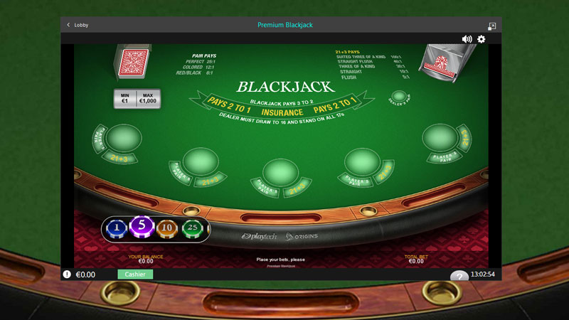 Blackjack Table Game Bet365