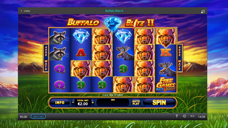 Buffalo Blitz II Slots