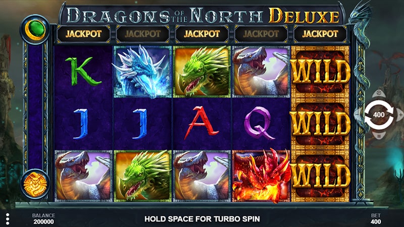 Dragons of the North Deluxe Casino Game