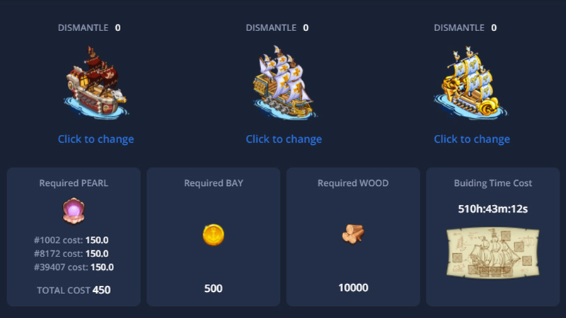 CryptoBay Ships