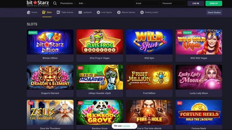 BitStarz casino games