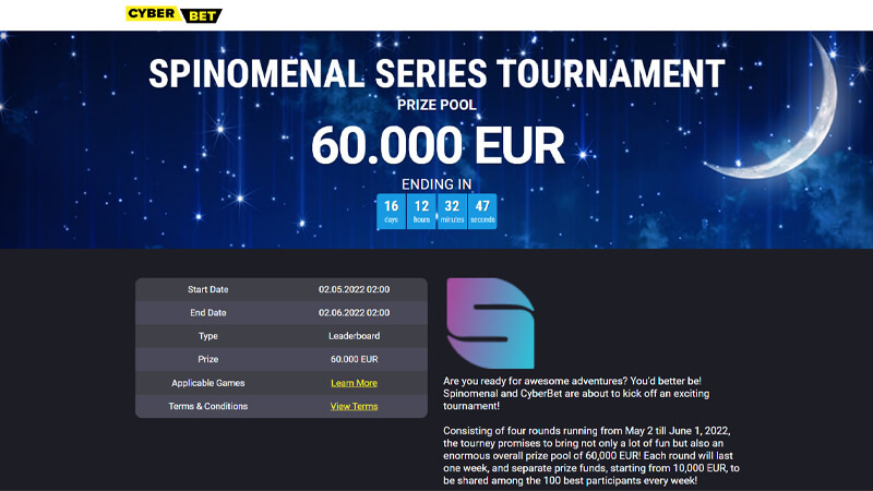 Spinomenal Series Tournament