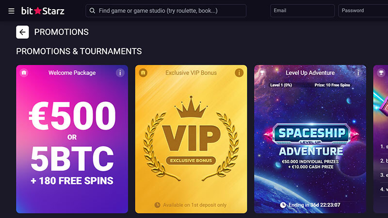 BitStarz Promotions and Tournaments