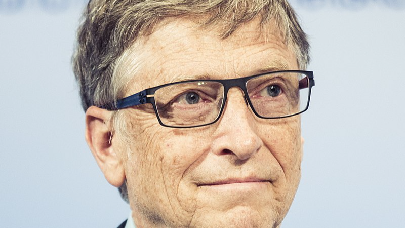 Bill Gates - Head and shoulders photo of Bill Gates - CC BY-SA