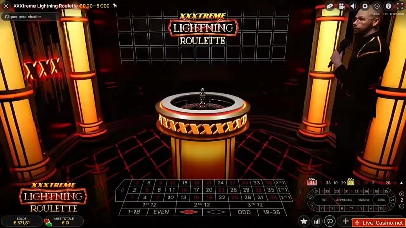 XXXtreme Lightning Roulette Duelbits