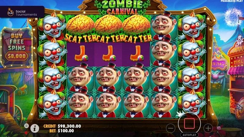 Zombie Carnival Duelbits Slots