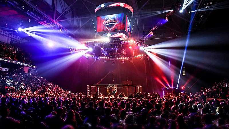 Professional Fighters League event in 2018, tags: develop pfl mma - CC BY-SA