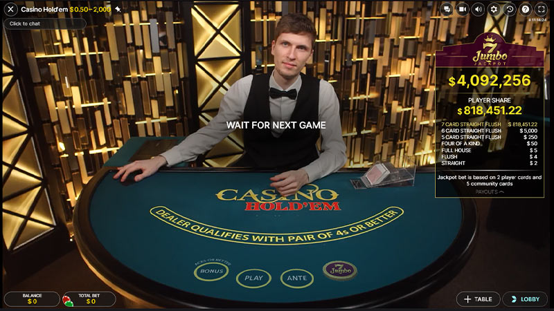 heatz casino live dealer caino holdem