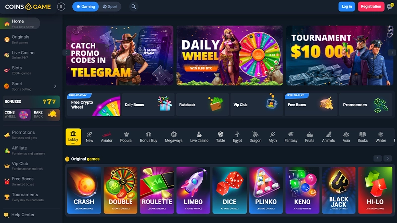 coinsgame casino review