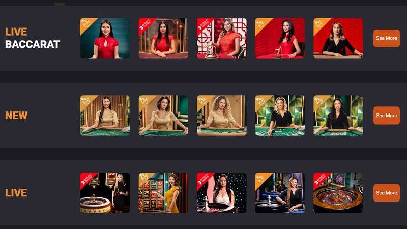 Freshbet Live Casino